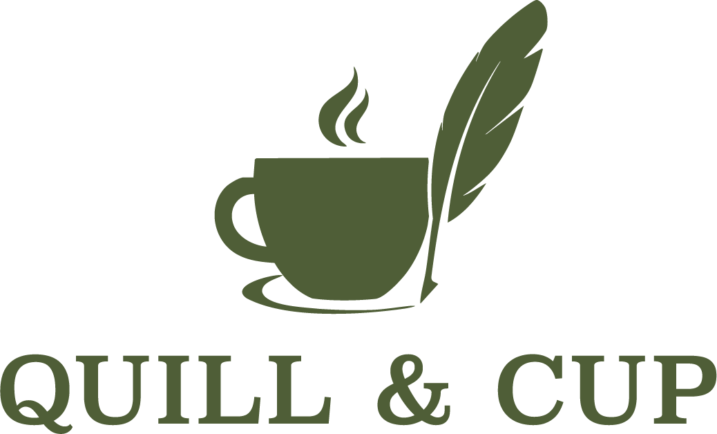 Quill and Cup Cafe Logo png